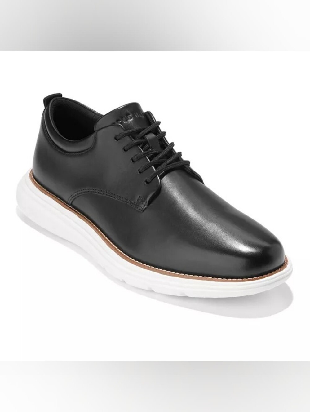 Cole Haan Grand+ Ultra Leather Oxford Shoes Black